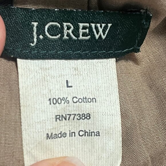 J.CREW Black Blossom Camo Blazer/Utility Jacket Size Large - Picture 8 of 8